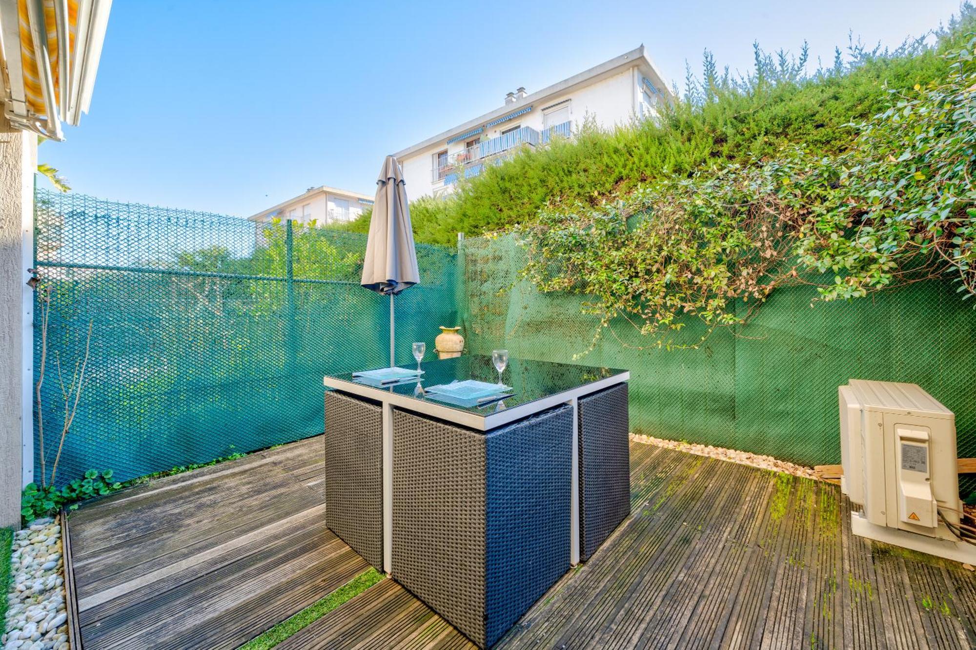 Charmant Studio Cagnes-sur-Mer Exterior foto