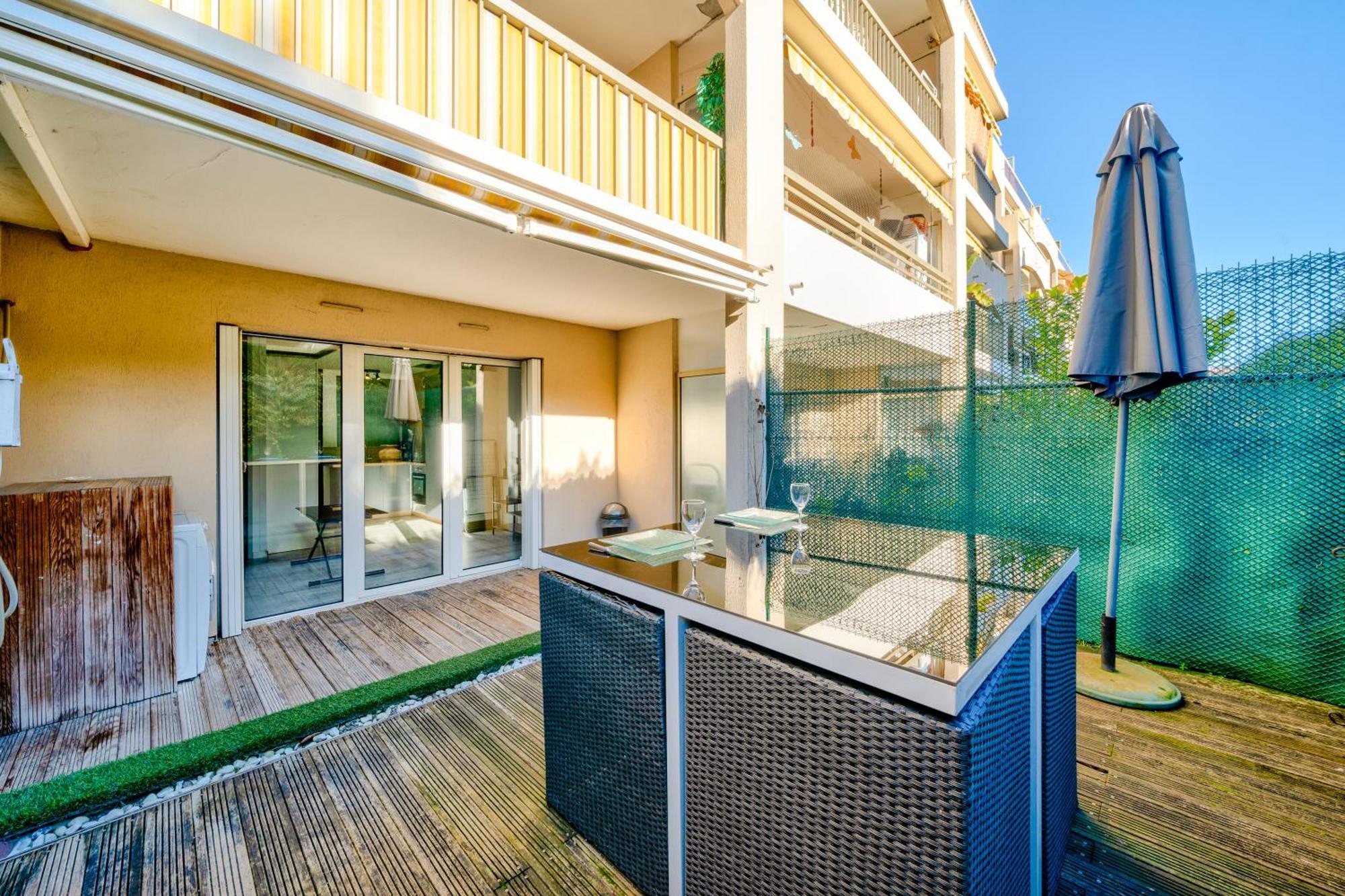 Charmant Studio Cagnes-sur-Mer Exterior foto